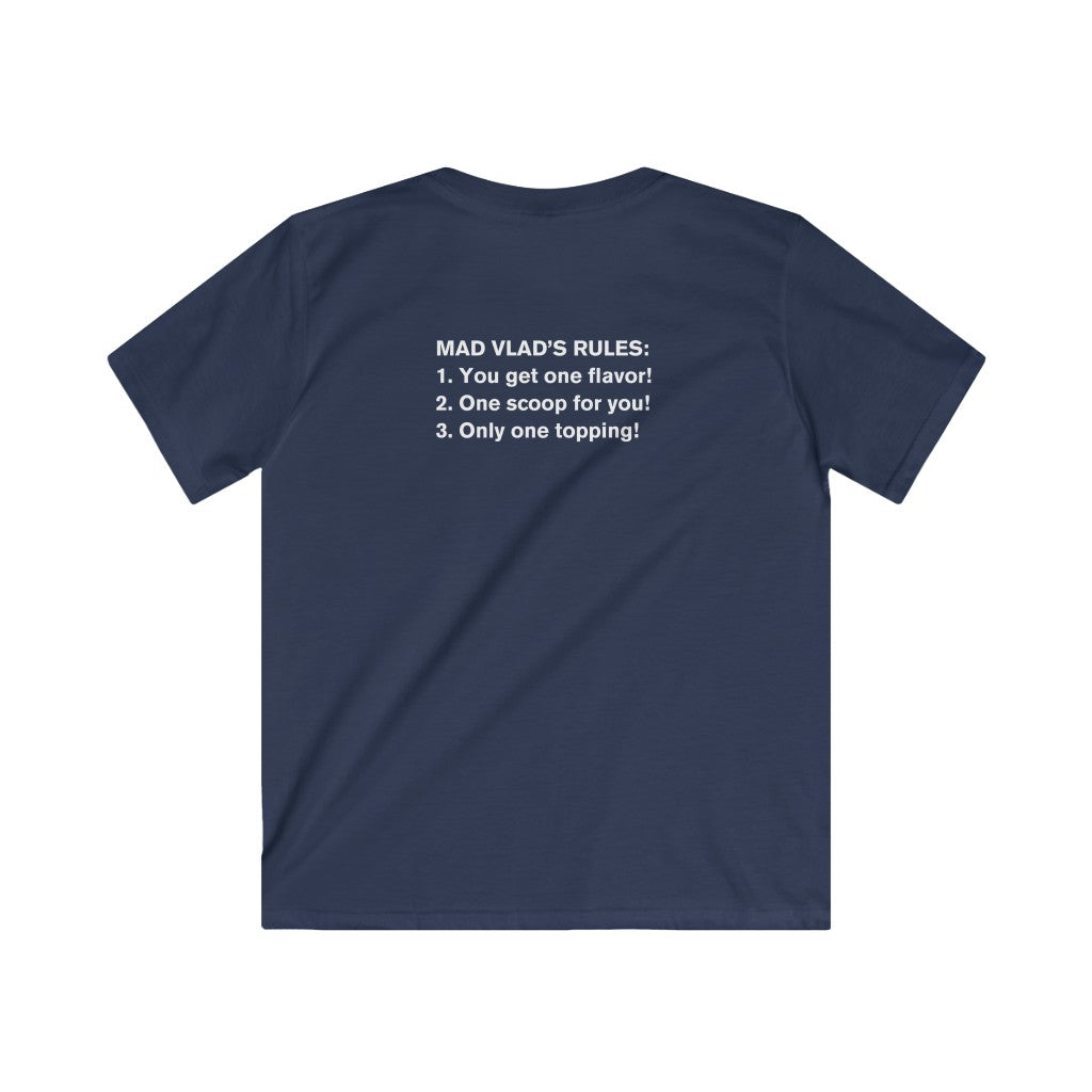 Ice Cream Robots Kids Softstyle Tee