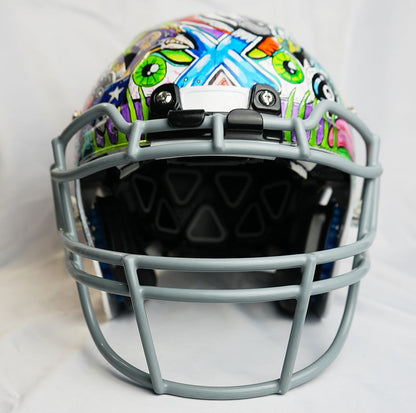 Football Helment Custom Painted with Pro Teams